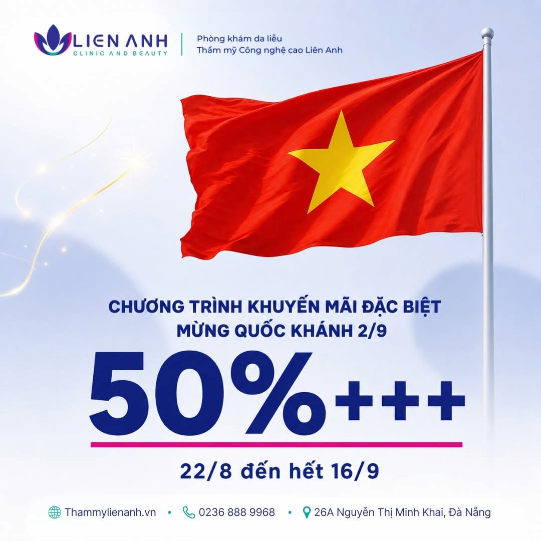 Khuyến mãi mừng Quốc Khánh 2/9 - Liên Anh